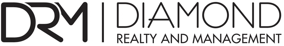 A black and white logo of the dia realty alliance.